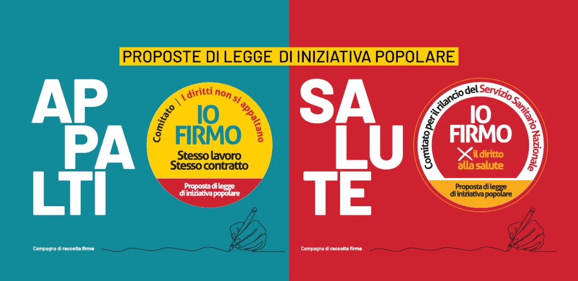 Due firme per cambiare l'Italia